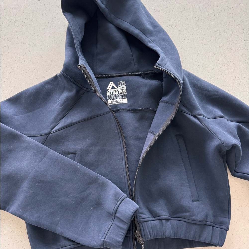 Alphalete Navy Blue Hoodie